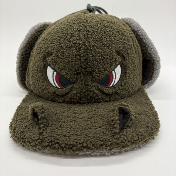 Rare Universal Studios Jurassic World Dinosaur Trapper Fleece Hat  Cosplay - Picture 1 of 7